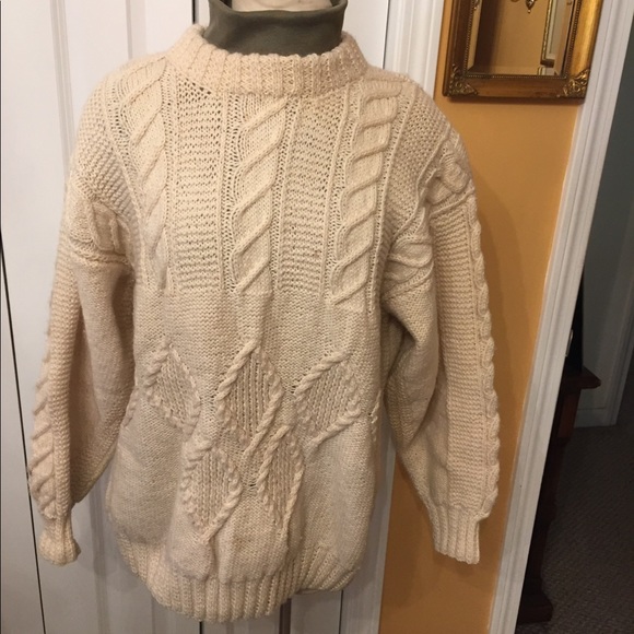 Buncrana co Donegal knit sweater Sz large - Picture 1 of 8